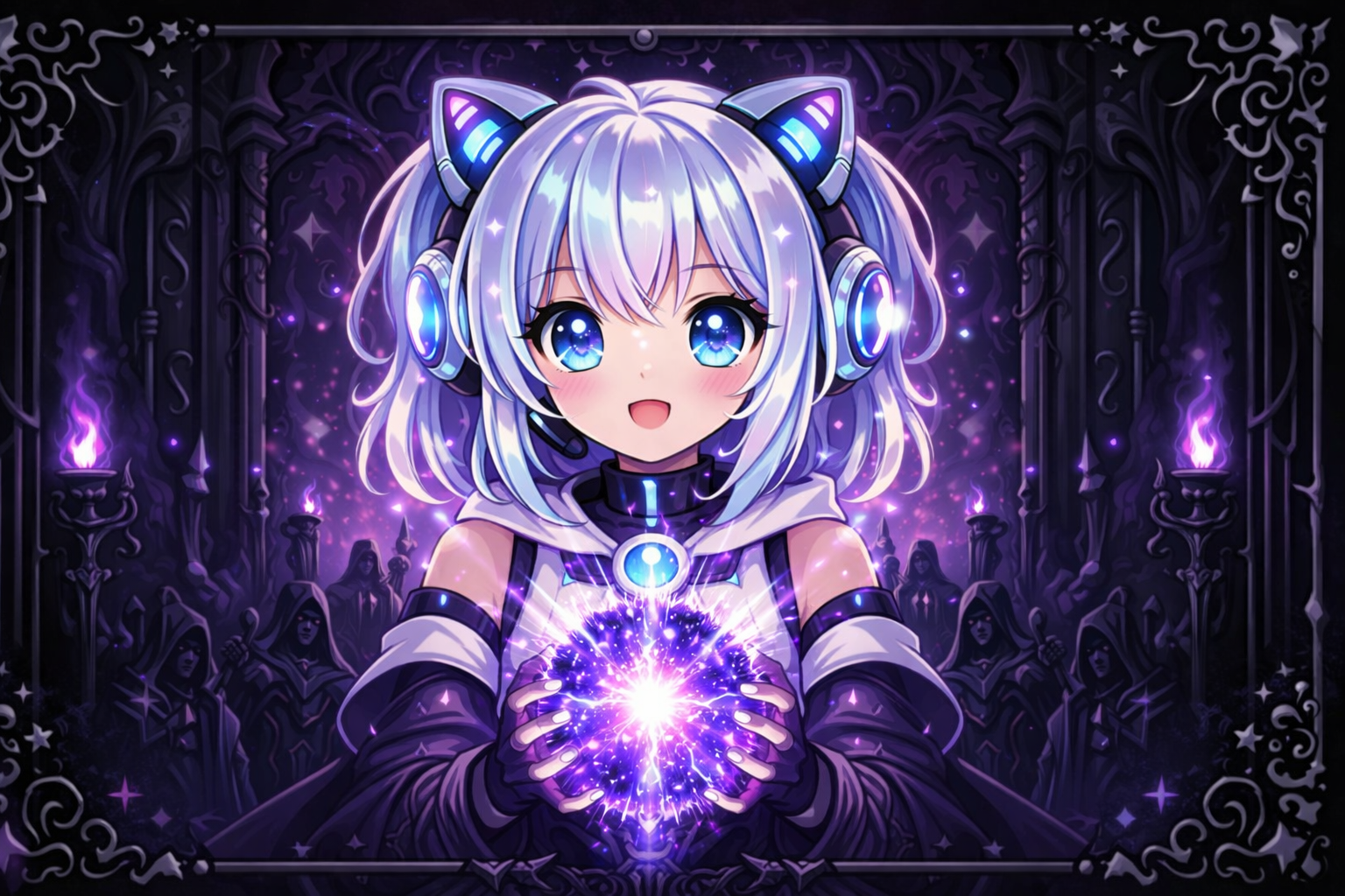 Luma ritual mascot holding a glowing orb
